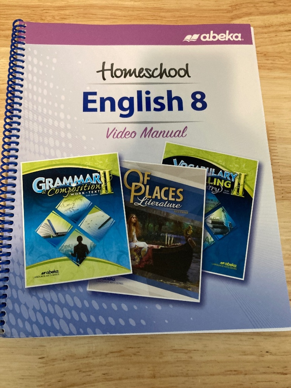 Abeka Homeschool ~ English 8 Video Manual